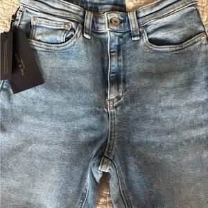 Rag & Bone Blue Skinny Jeans with Stretch, Size 25, NWT